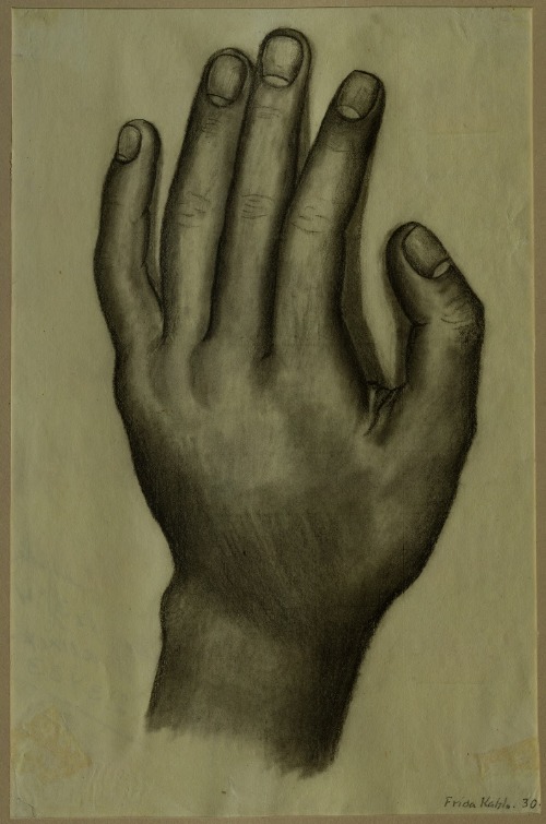 La main 1930 Frida Kahlo