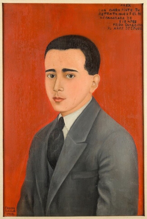 Portrait of Alejandro Gómez Arias 1928 Frida Kahlo