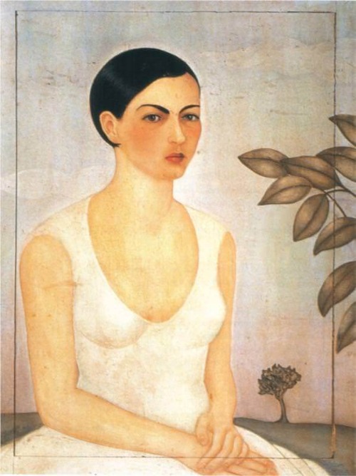 Retrato de Cristina minha irmã, 1928 Frida Kahlo