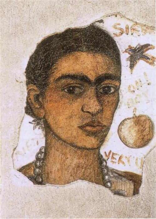 Autorretrato Muy Fea, 1933 Frida Kahlo