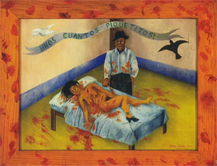 Unos Cuantos Piquetitos (Apasionadamente enamorado) 1935 Frida Kahlo