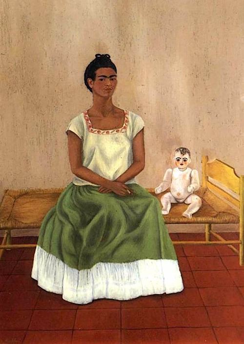 Moi et ma poupée 1937 Frida Kahlo