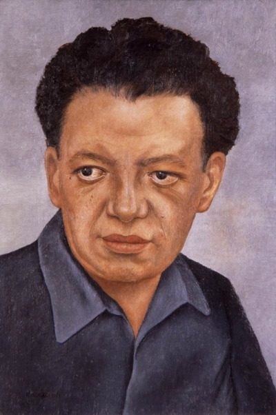 Porträt von Diego Rivera 1937 Frida Kahlo