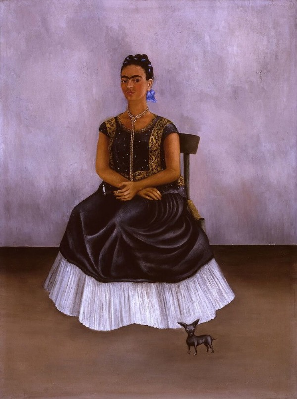Chien Itzcuintli avec moi 1938 Frida Kahlo