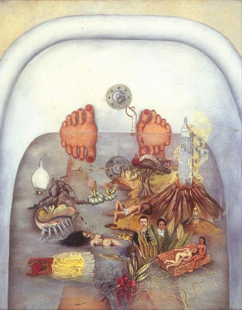 What the Water Gave Me 1938 Frida Kahlo