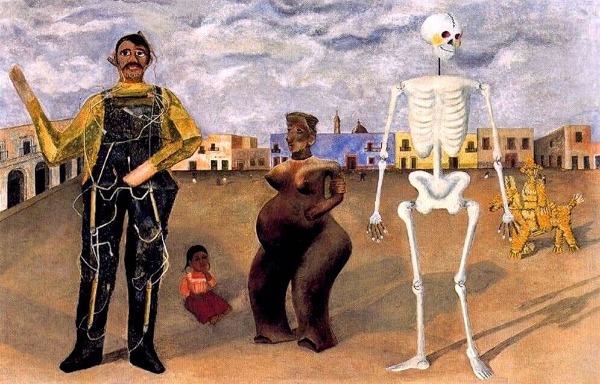 Vier Einwohner Mexikos 1938 Frida Kahlo