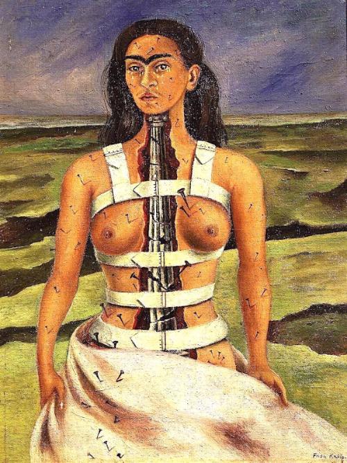 Die gebrochene Säule 1944 Frida Kahlo