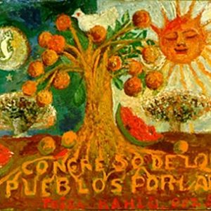 Congreso de los Pueblos por la Paz 1952 Frida Kahlo