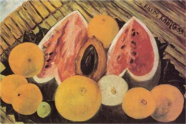 Still Life with Watermelons 1953 Frida Kahlo
