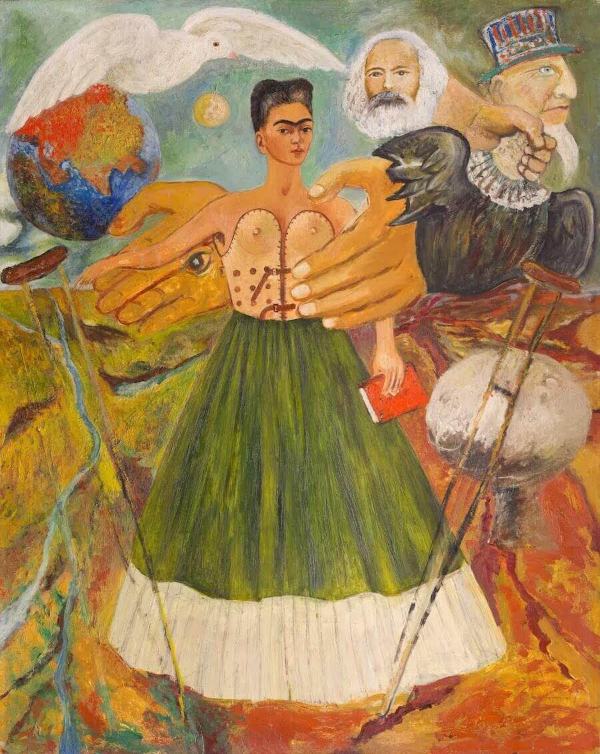 Il marxismo darà salute ai malati 1954 Frida Kahlo
