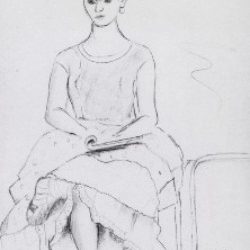 Auto-retrato sentado, 1931 Frida Kahlo