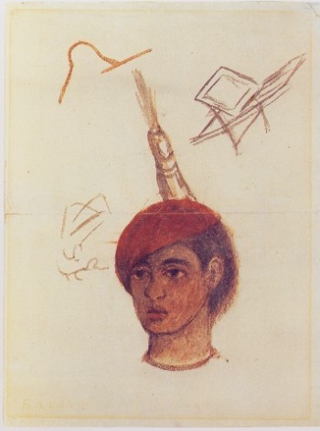 Head 1932 Frida Kahlo