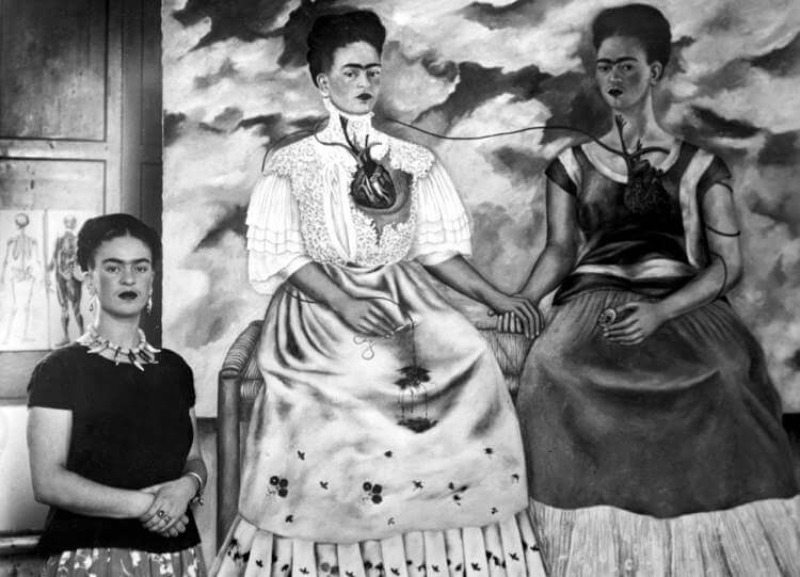 The two Fridas, 1939 Frida Kahlo